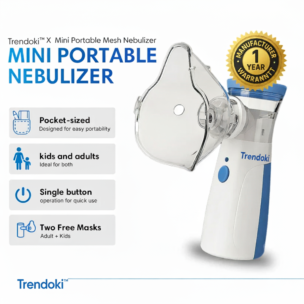 Trendoki™ - Mini Portable Nebulizer Machine