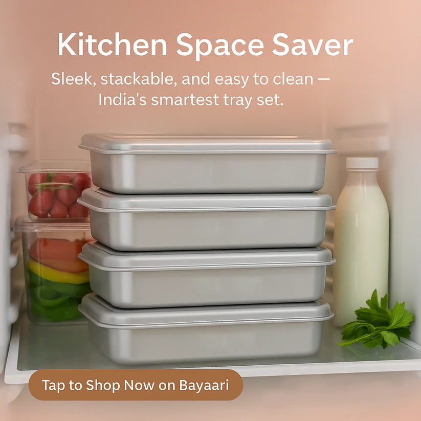 Non Stick Baking Pan Food Storage Box with Cover