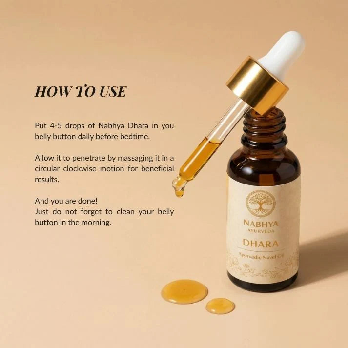 Nabhi Dhara Oil | Balanced Belly Button Oil (BUY 1 GET 1 FREE)