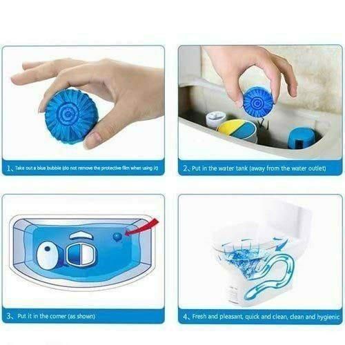 Clean-O-Max™ - Automatic Toilet Bowl Cleaner | BUY 1 GET 1 FREE