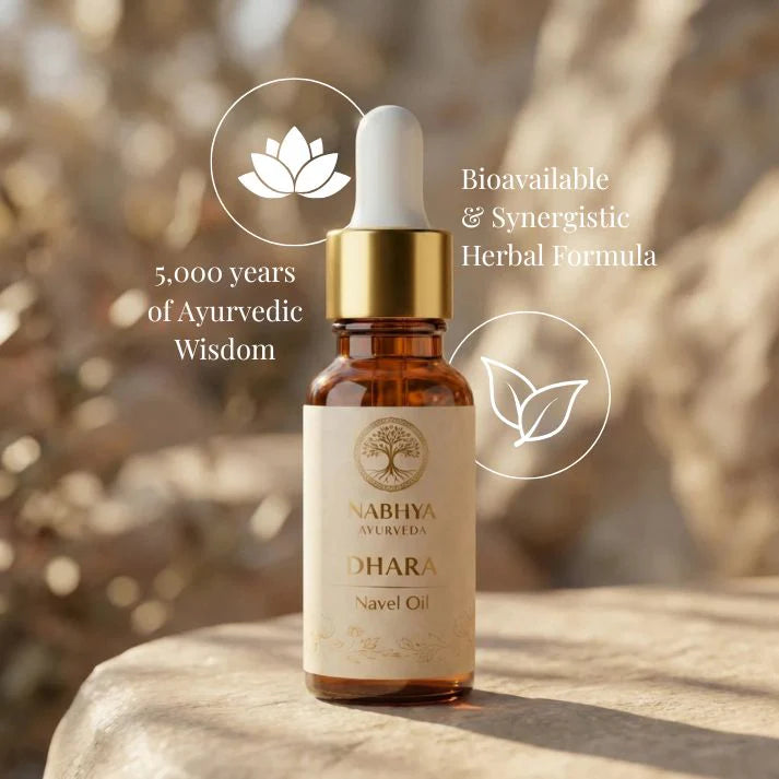 Nabhi Dhara Oil | Balanced Belly Button Oil (BUY 1 GET 1 FREE)