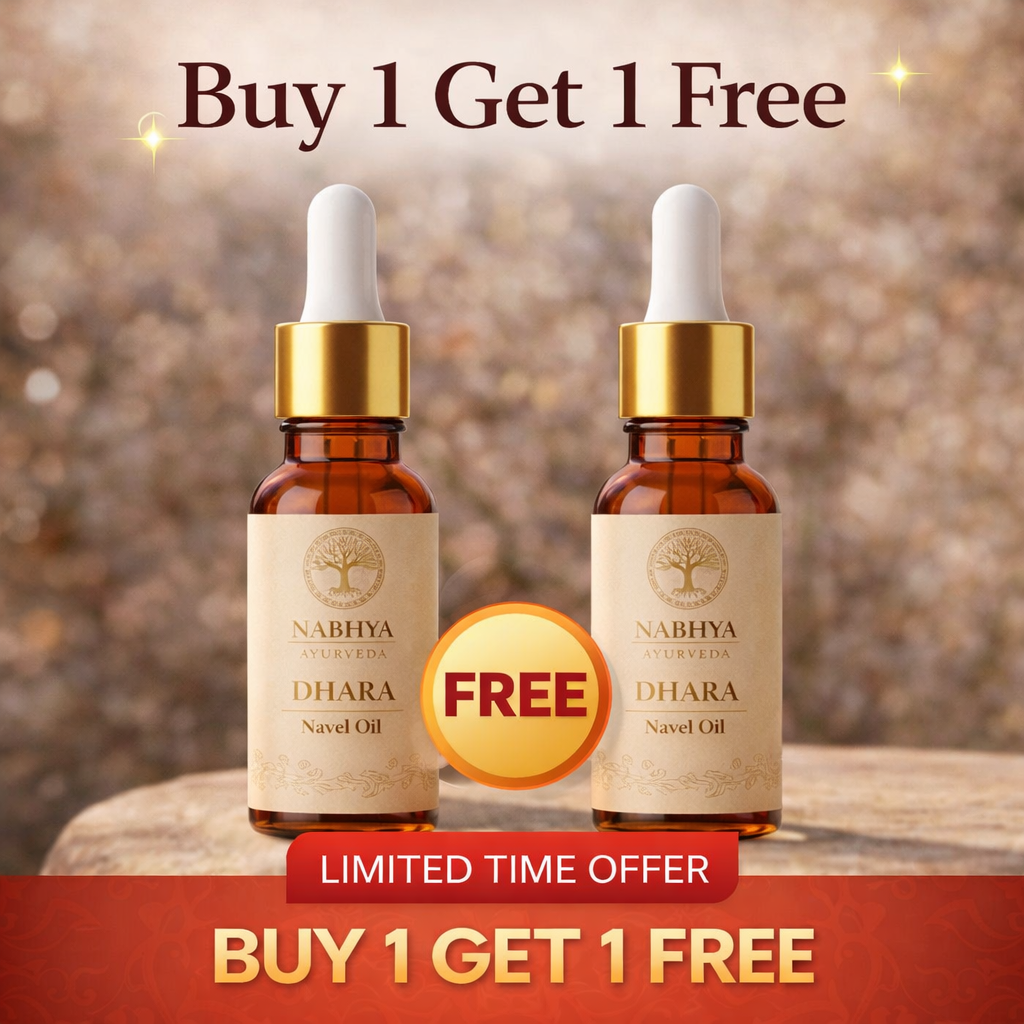 Nabhi Dhara Oil | Balanced Belly Button Oil (BUY 1 GET 1 FREE)