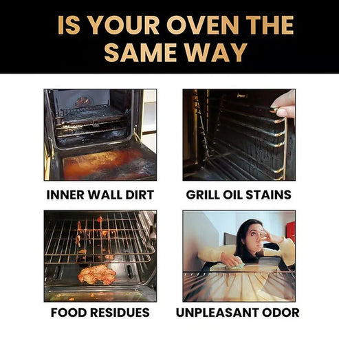 Powerful Oven & Grill Cleaner Spray | BUY 1 GET 1 FREE