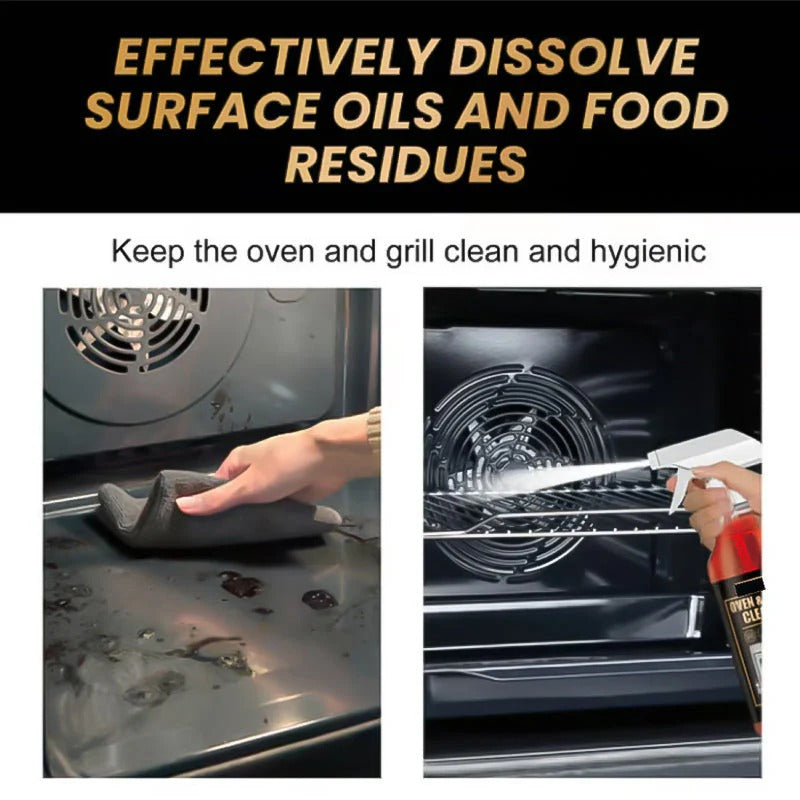 Powerful Oven & Grill Cleaner Spray | BUY 1 GET 1 FREE